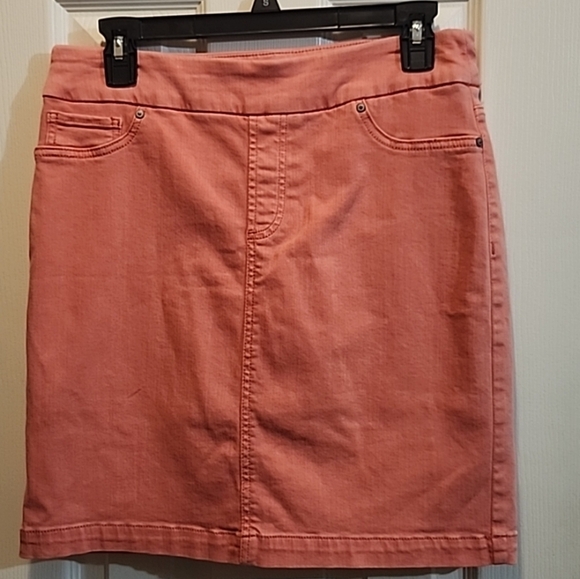 Chico's Pull On Skort Calypso Coral Size 00 US 2 - Picture 1 of 7
